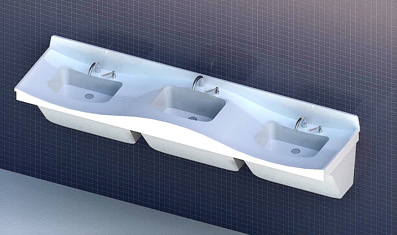 Bradley Frequency® Lavatory System FL-3L Frequency® Lavatory System FL-3L