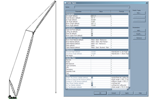 Manitowoc 888 Ringer - Boom with attached fixed jib Boom with attached fixed jib