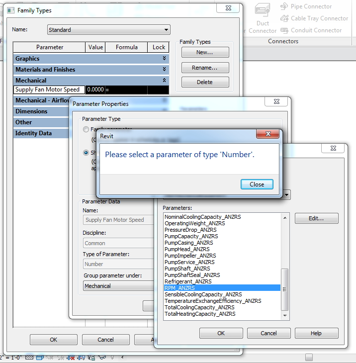 Substituting one shared parameter for another
